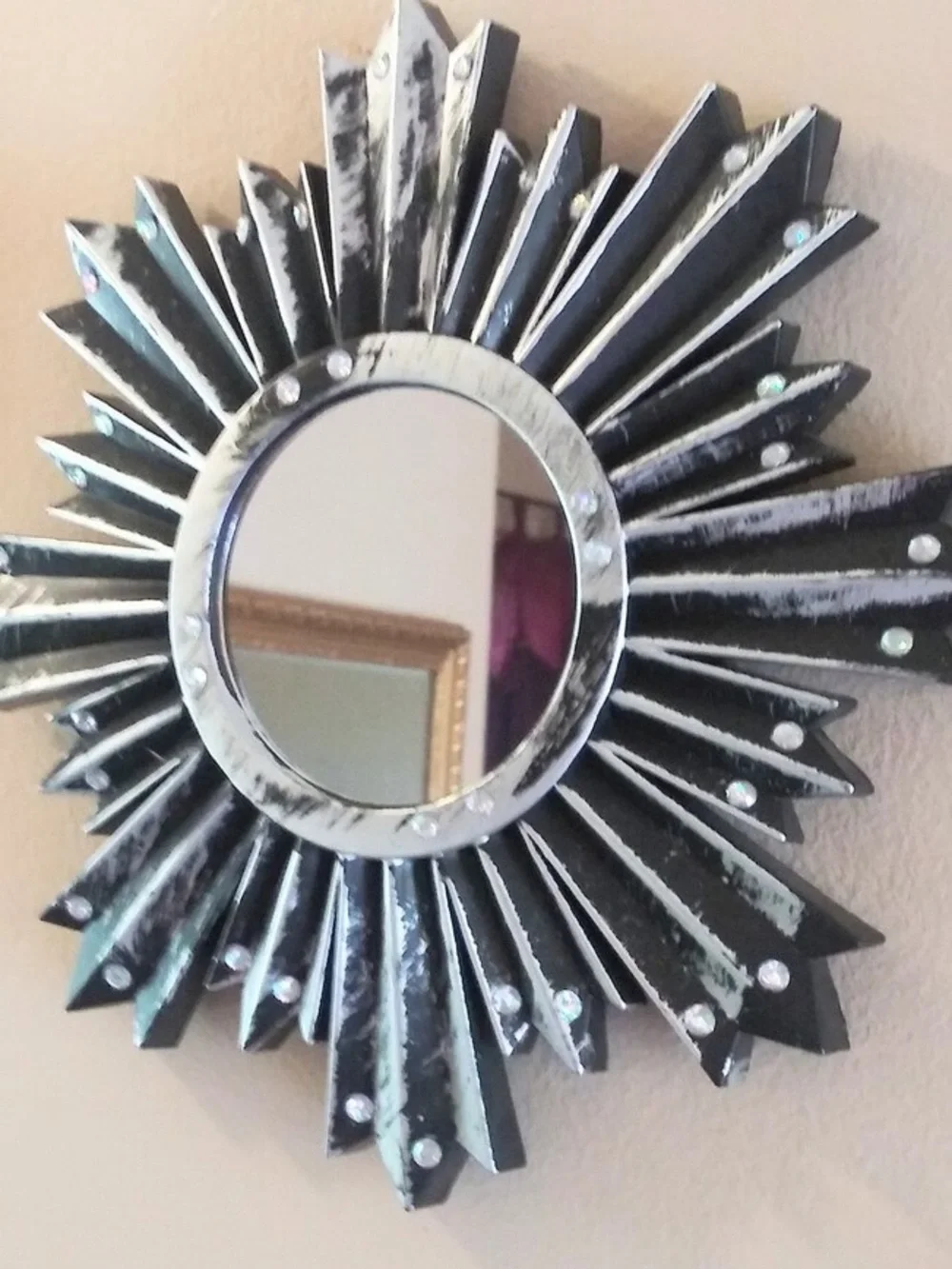 2 10” Accent Mirror Bathroom Wall Decor Hallway Decor